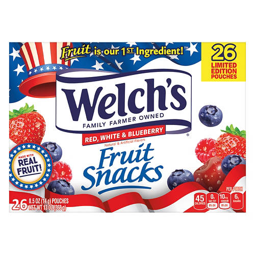 Patriotic Fruit Snacks, 13 oz Product Image Front shot 01