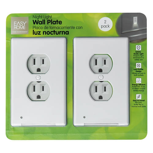 2 Pack Night Light Wall Plates