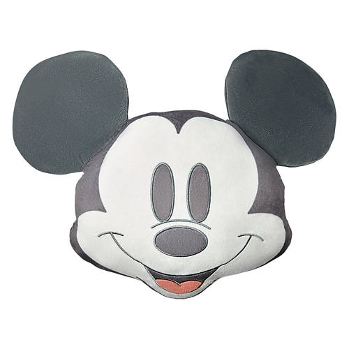 16" X 16" Mickey Face Shaped Pillow