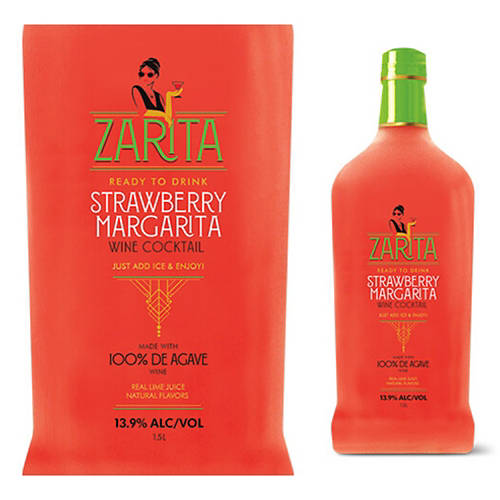 Strawberry Margarita Cocktail Wine, 1.5 liter