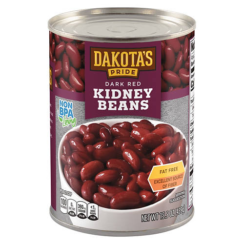 Canned Dark Red Kidney Beans, 15.5 oz Product Image Front shot 01