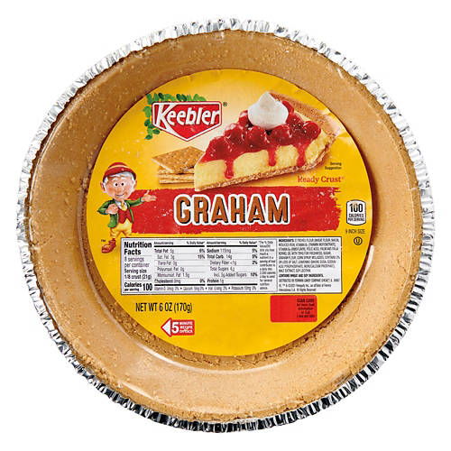 Graham Cracker Pie Crust, 6 oz