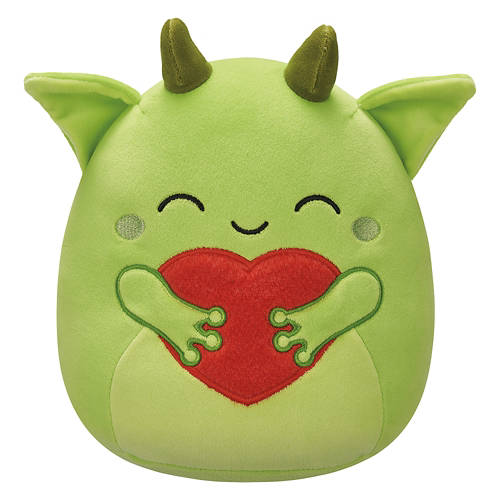 8" Valentine Supersoft Gremlin Shaped Squishmallow