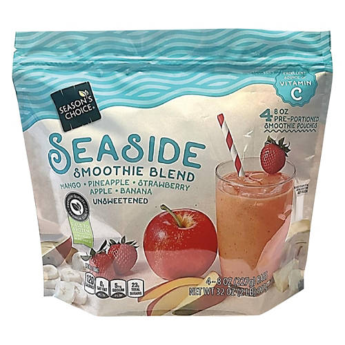 Unsweetened Seaside Smoothie Blend, 4 count Product Image Front shot 01