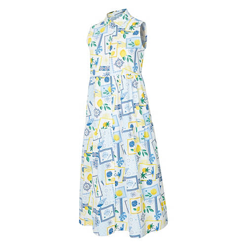 Alex's Lemonade Stand Ladies Woven Dress - Blue, L Product Image Front shot 01