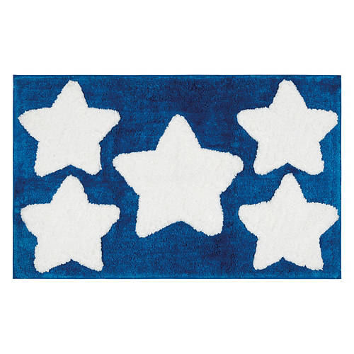 20" x 32" Kids Supersoft Bath Rug - Stars