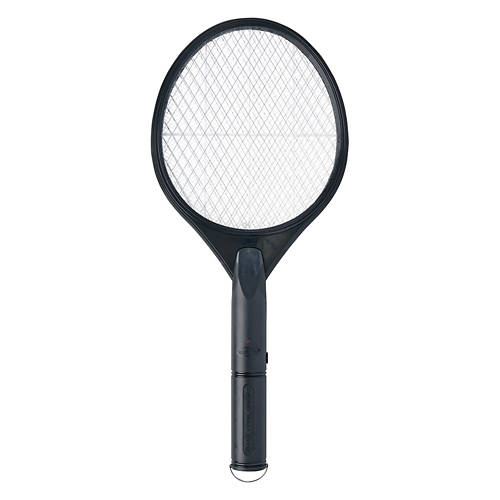 Black Insect Zapper Racket, 8.2" x 19.3"