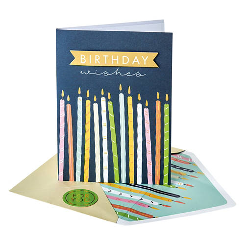 Greeting Card - Birthday Candles