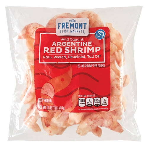 Argentine  Red Shrimp, 16 oz