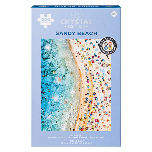 500 Piece Gemstone Puzzle - Sandy Beach