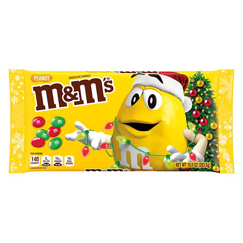 Holiday Peanut M&M