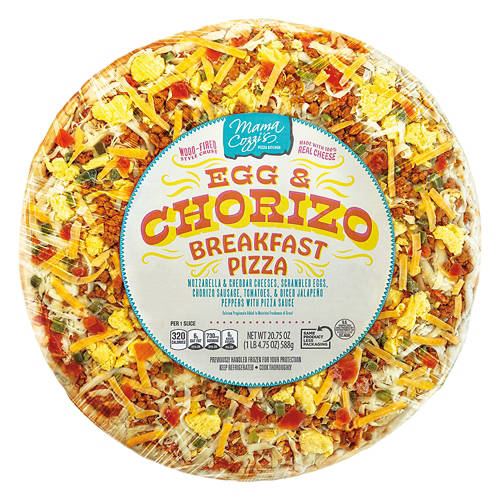 Egg and Chorizo Breakfast Deli Pizza, 20.75 oz Product Image Front shot 01