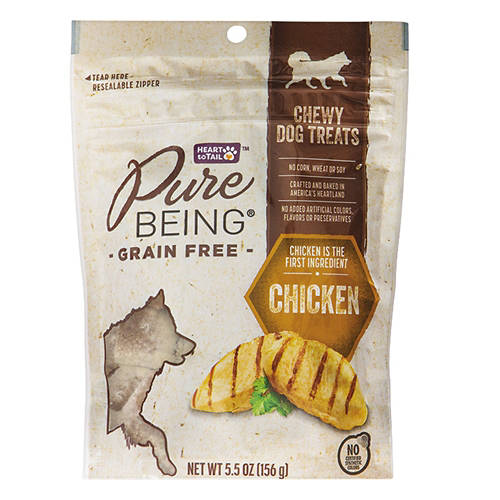 Grain  Free Chicken Square Dog Treats, 5.5 oz