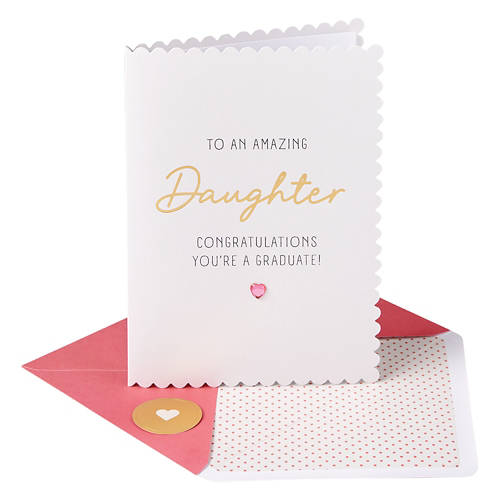 Graduation Greeting Card - Daughter Graduation