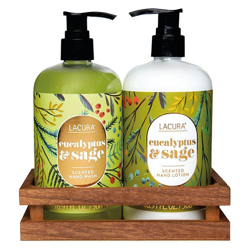 Soap & Lotion Gift Set - Eucalyptus Sage