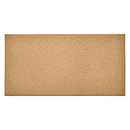 20" X 39" Tan Metropolis Comfort Kitchen Mat