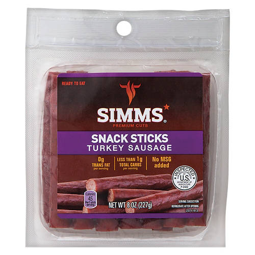 Turkey  Sausage Snack Sticks, 8 oz