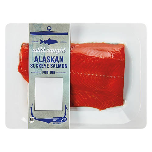 Wild  Caught Sockeye Salmon Product Image Front shot 01