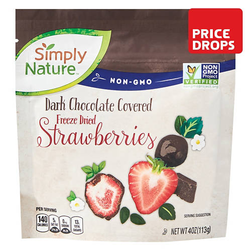 Dark Chocolate Strawberry, 4 oz Product Image Front shot 01