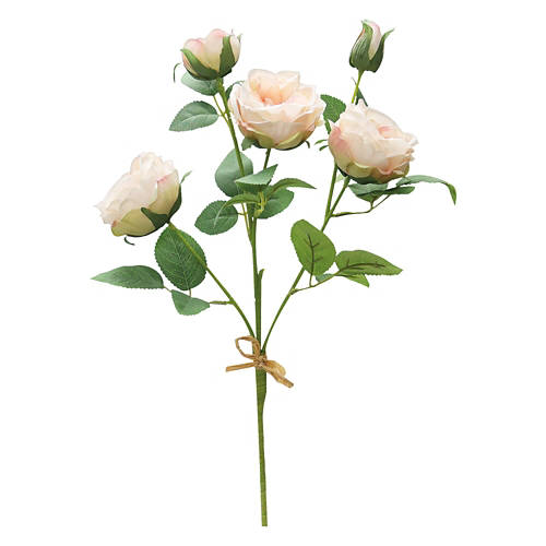 Spring Faux Floral Stem - Cabbage Rose Product Image Front shot 01