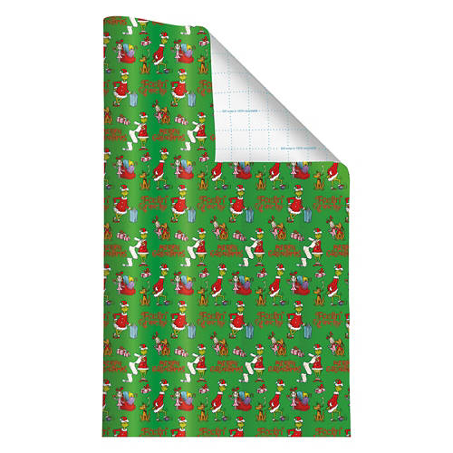 Holiday Gift Wrap - Grinch