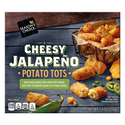 Cheesy Jalapeno Tots, 7.6 oz