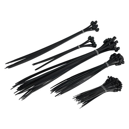 180 Pieces Cable Ties, Black