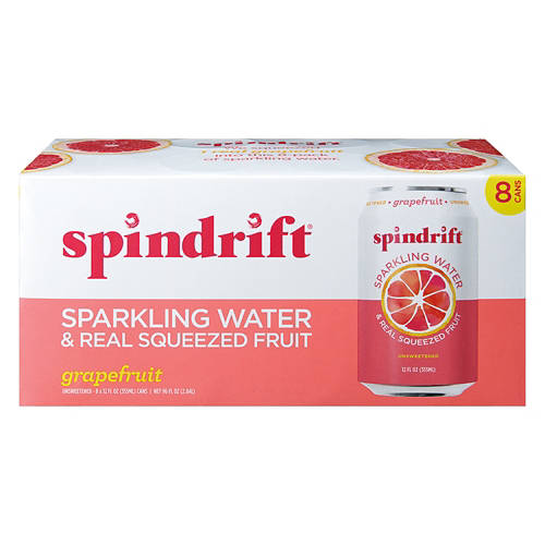 Grapefruit Flavored Sparkling Water - 8 pack, 12 fl oz can