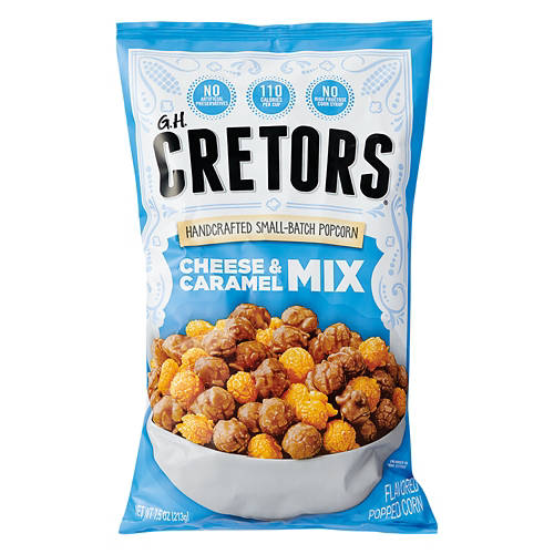 Cheese & Caramel Mix Flavored Popcorn, 7.5 oz Product Image Front shot 01
