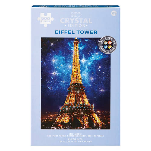 500 Piece Gemstone Puzzle - Eiffel Tower