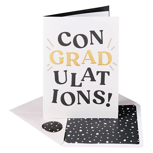 Graduation Greeting Card - Congradulations