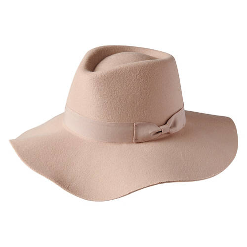 Ladies Felt Hat, Cream