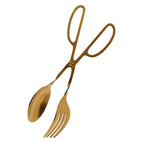 Serving Salad Tong - Gold