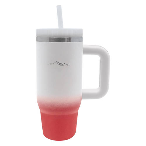 Kids Thirst Crusher Tumbler, White/Red