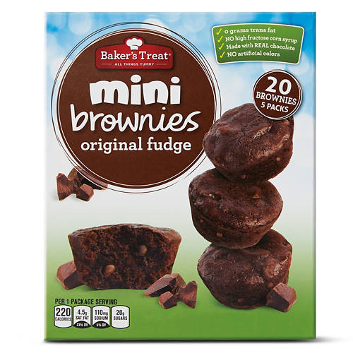 Mini Brownie Bites, 8.5 oz