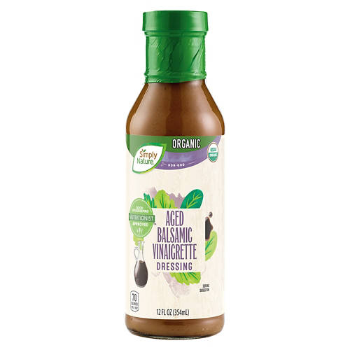 Organic Aged Balsamic Dressing, 12 fl oz Product Image Front shot 01