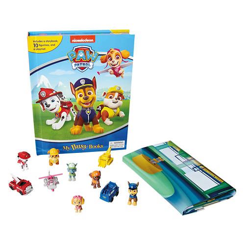 Nickelodeon  Paw  Patrol My Busy Book & Toys Playset