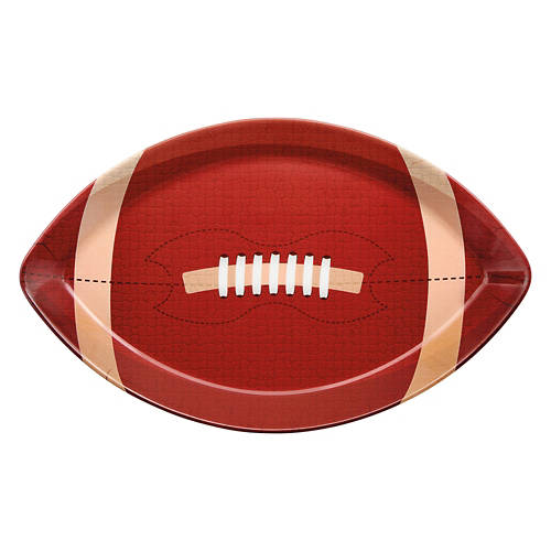 Football Shaped Serving Tray