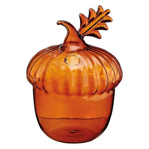 Novelty Glass Bud Vase, Acorn