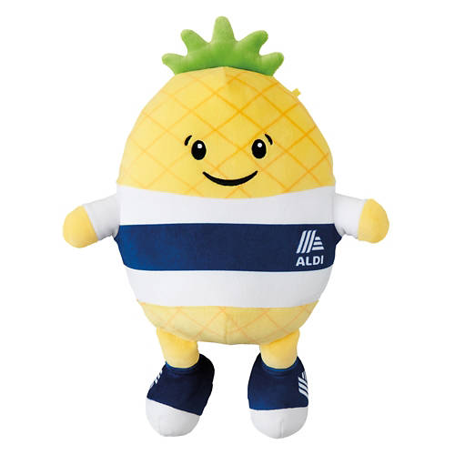 Kids  Pineapple Shaped ALDI Produce Plush Toy