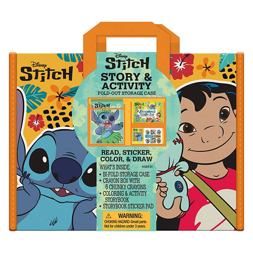 Kids Fold Out Activity Set - Stitch