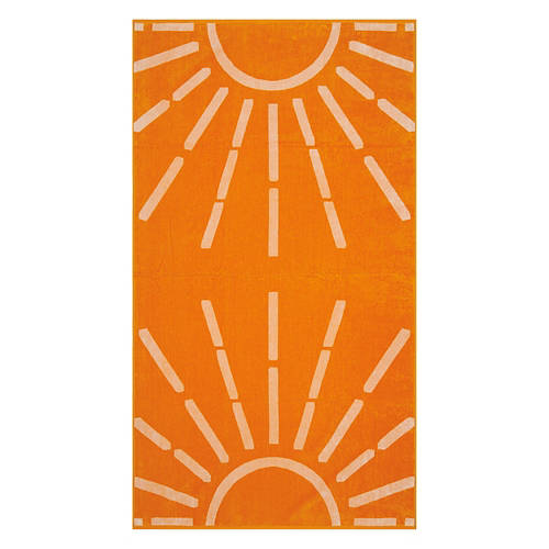 40" x 72" Luxury Beach Towel, Suns Product Image Front shot 01