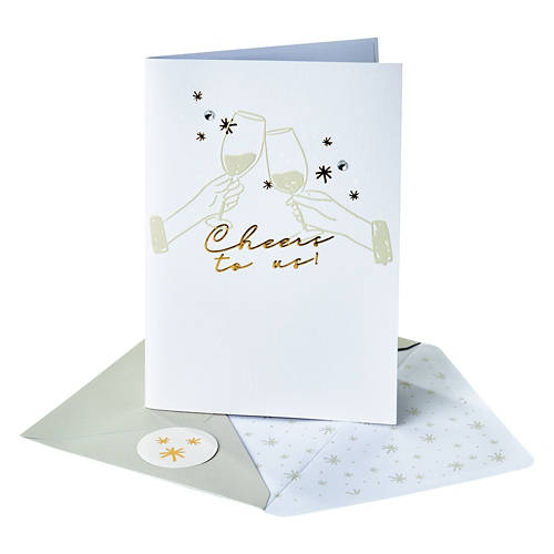 Greeting Card - Cheers to Us