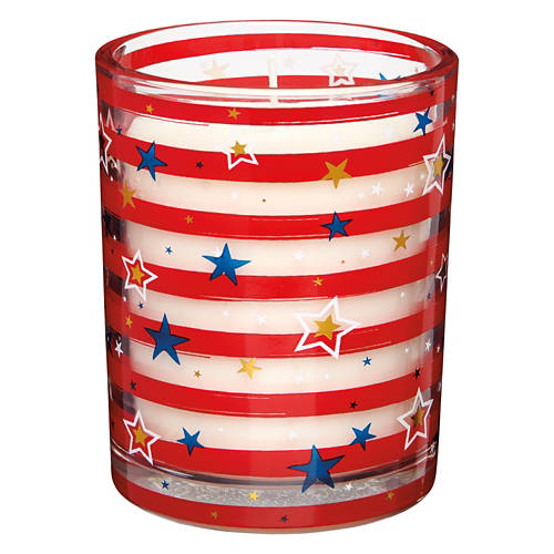 Americana Single Wick Candle - Sugared Strawberry Cream