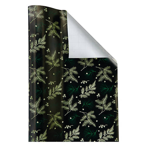 Heavyweight Gift Wrap - Christmas Greenery