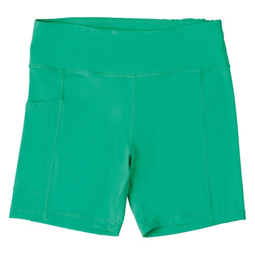 Ladies Premium Bike Short - Green, L