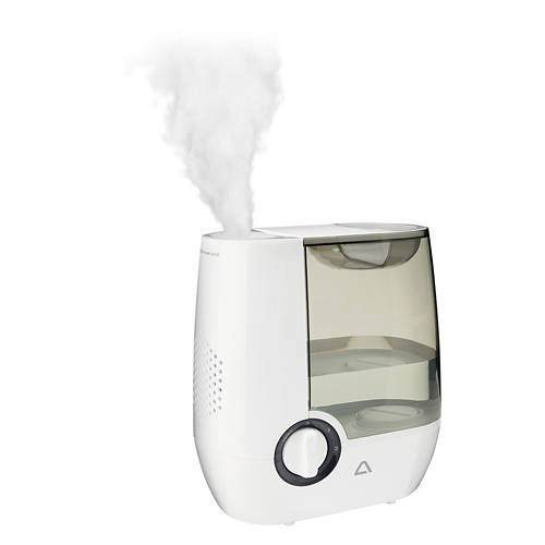 Warm Mist Humidifier, Gray