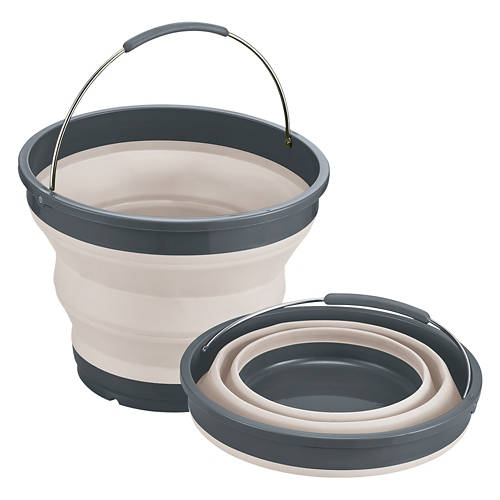 Collapsible Bucket, Grey
