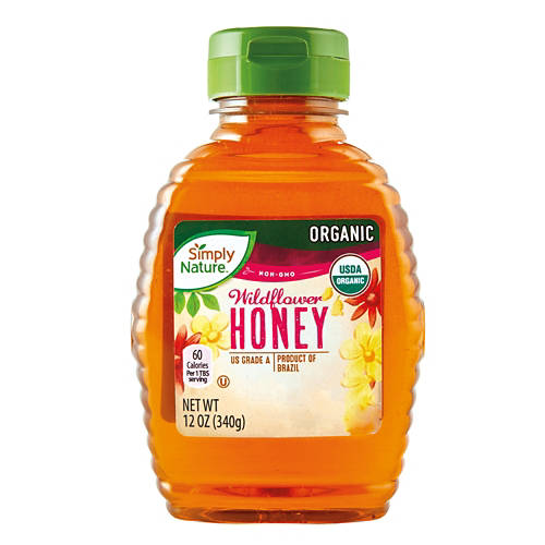 Organic  Wildflower Honey, 12 oz