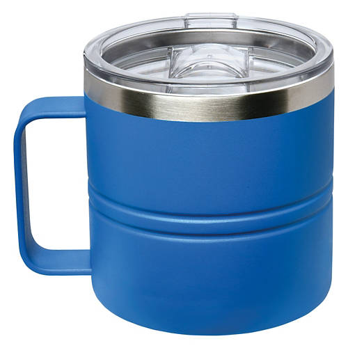 Stainless Steel Mug, Blue